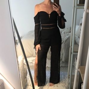 Elliatt Aura Off the Shoulder Jumpsuit